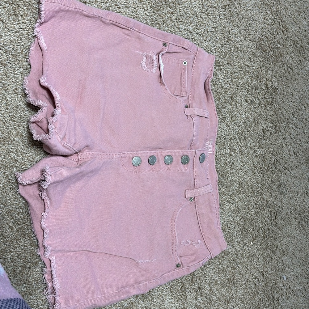 High rise shorts